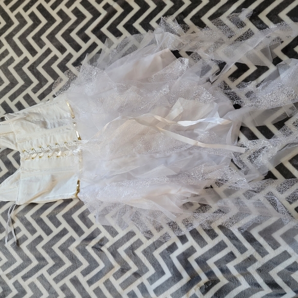 White ángel costume - Picture 5 of 7